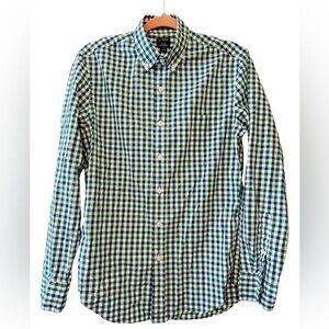 J Crew Mens Classic Flex Casual Shirt Small